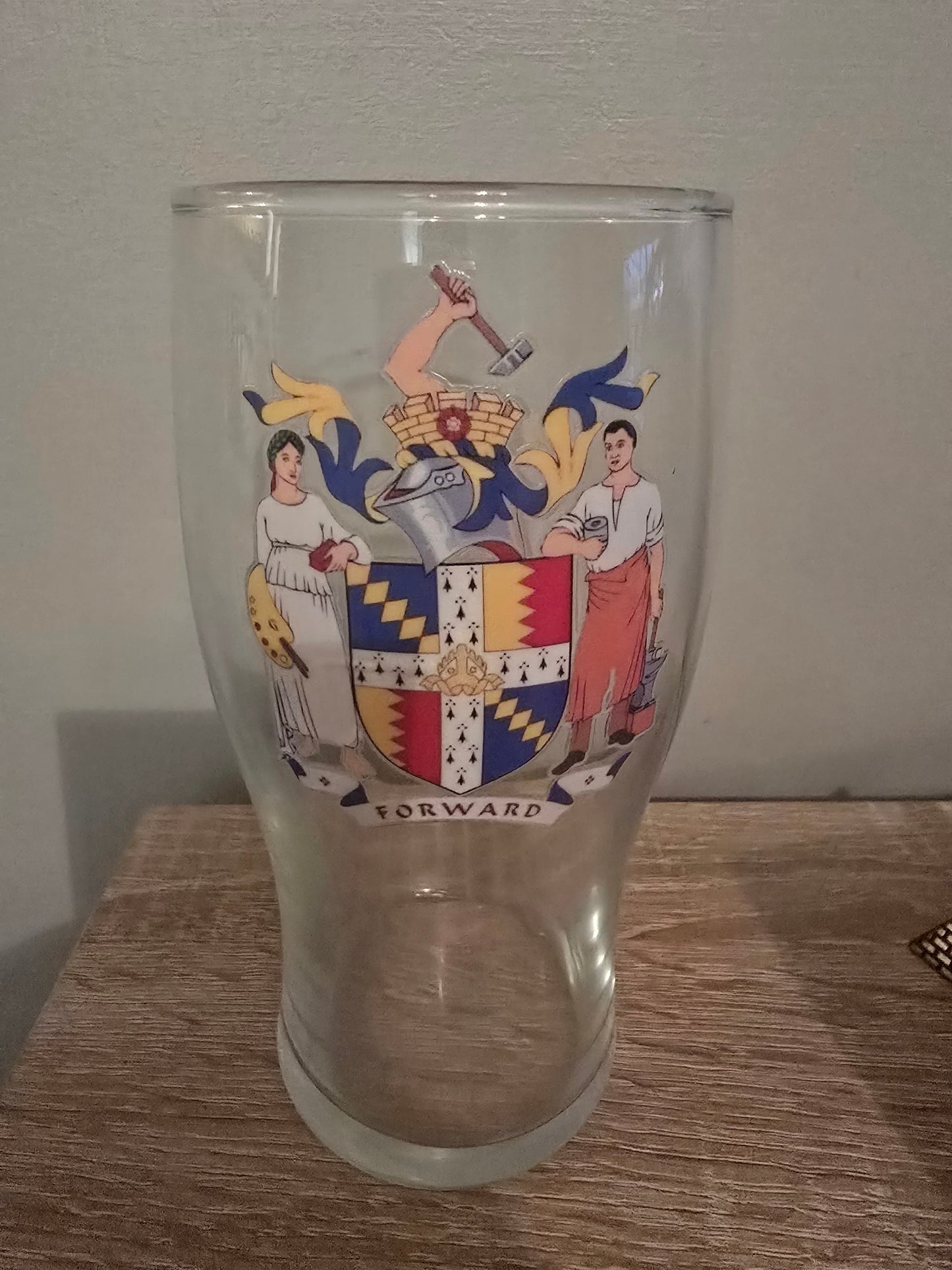 Up the blues glasses