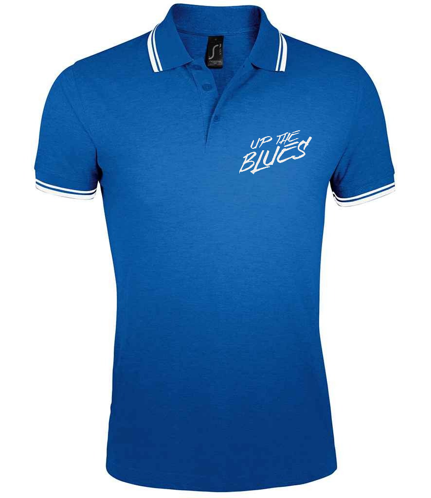 Up the Blues polo shirt