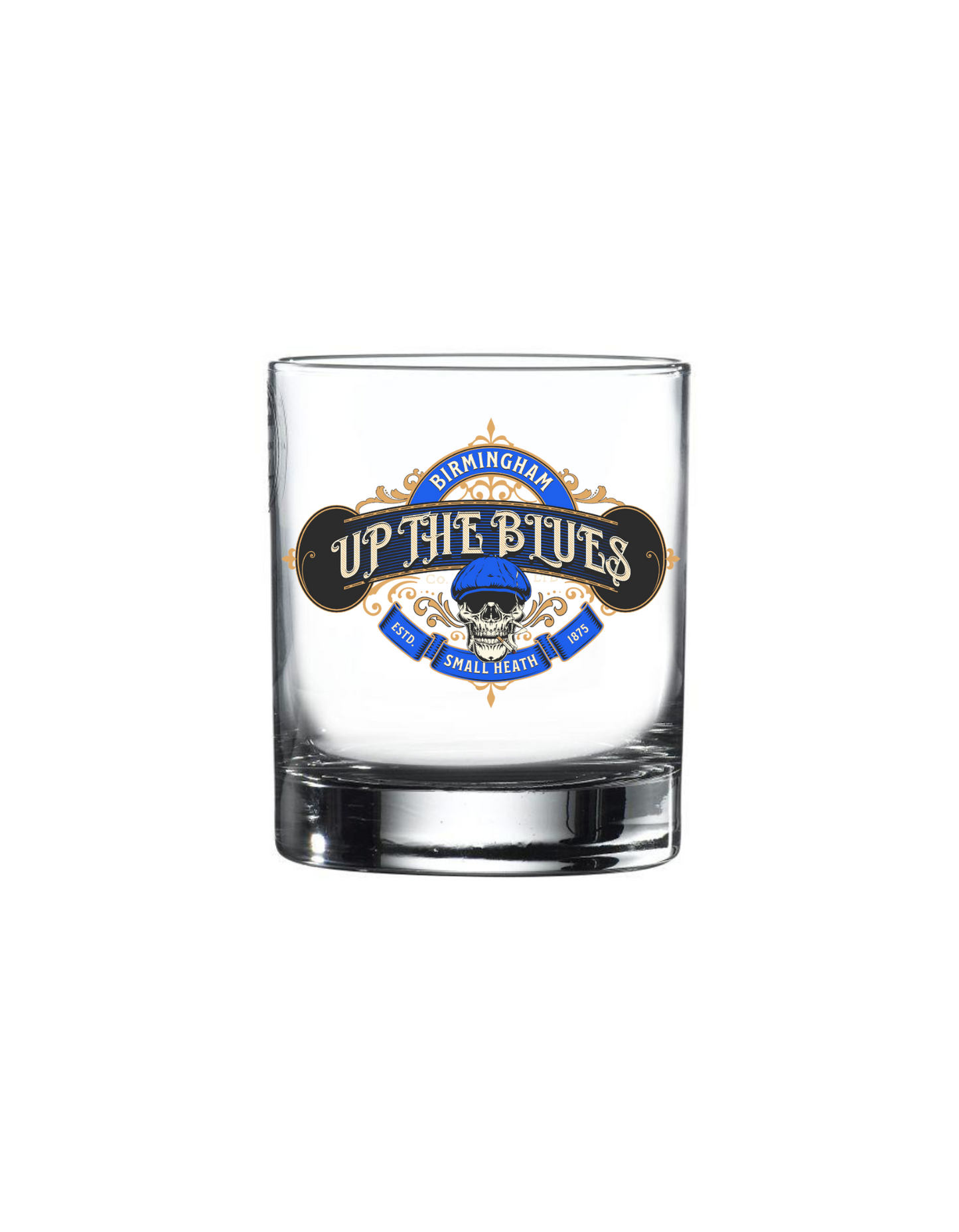 Up the blues glasses