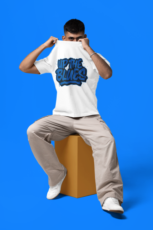 Up The Blues – Graffiti Tee