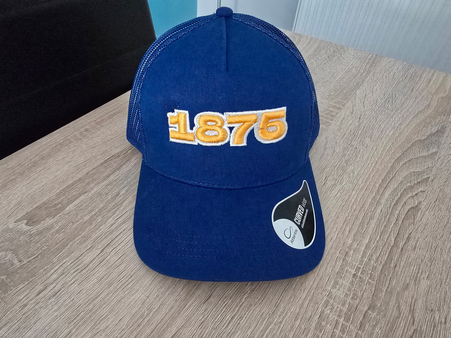 1875 3d puff mesh back cap
